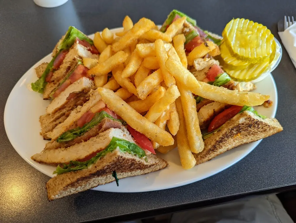 Grilled Chicken Club with Bacon
