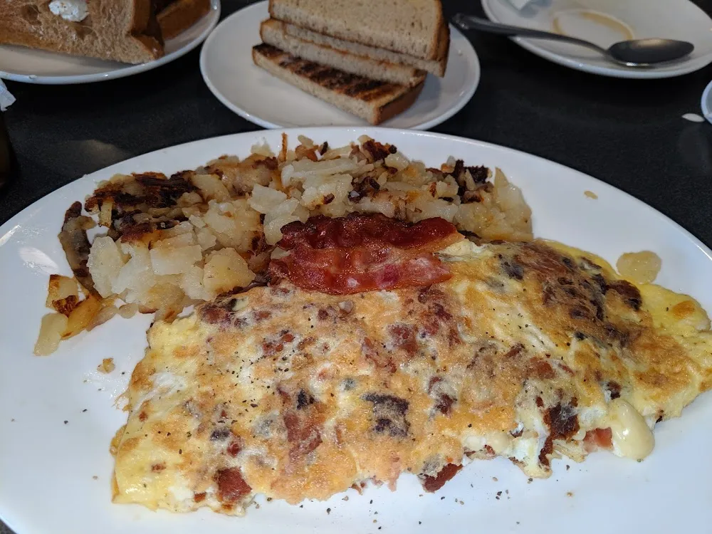 Omelette and Home Fries