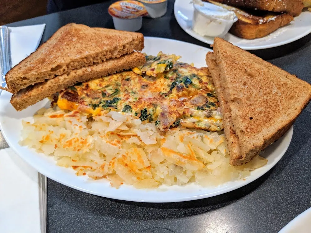 Rye Bread and Hash Browns